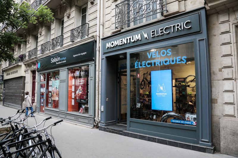 boutique Momentum Electric à Paris