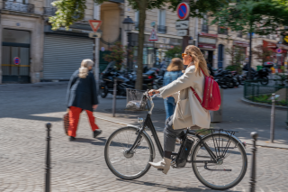 femmes à vélo