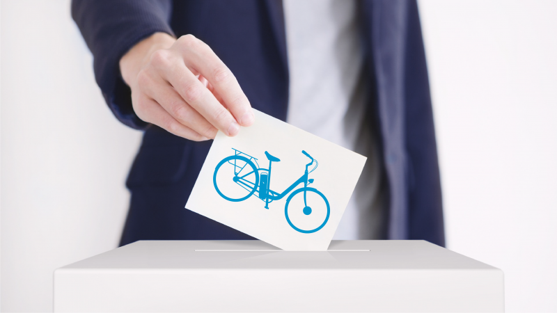 élections présidentielles vélo